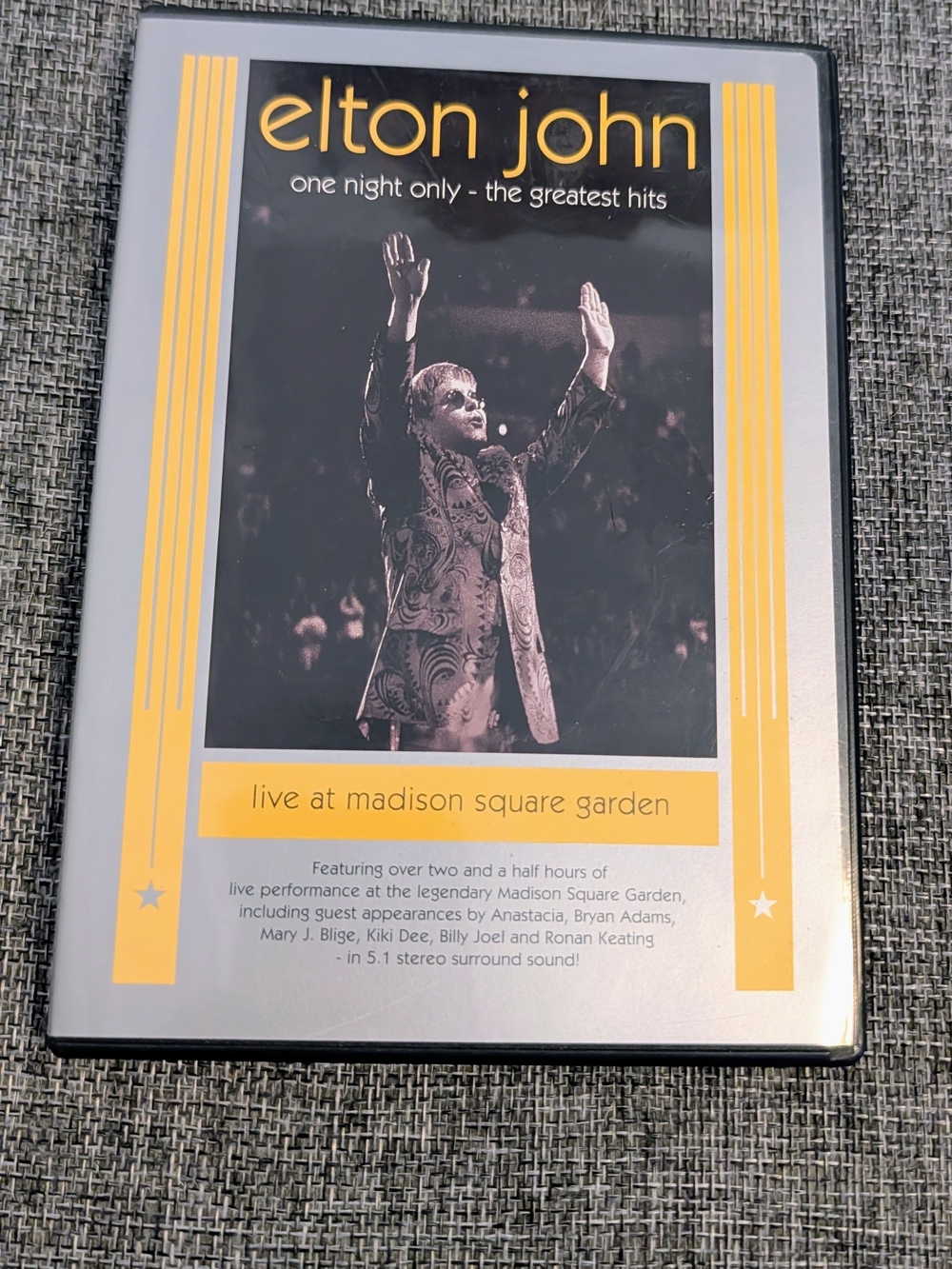 Elton John: One Night Only - The Greatest Hits DVD Movie